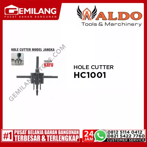 ALDO HOLE CUTTER MDL JANGKA/AC HC1001