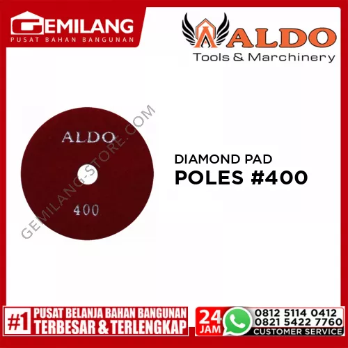 ALDO DIAMOND PAD POLES #400