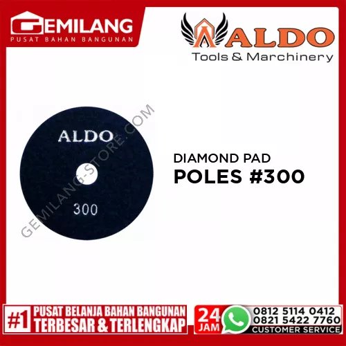 ALDO DIAMOND PAD POLES #300