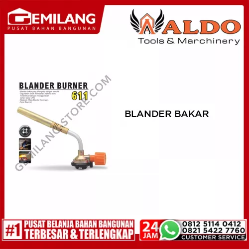 ALDO BLANDER BAKAR/BURNER 611P