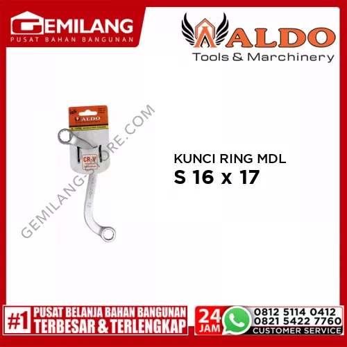 ALDO KUNCI RING MODEL S 16 x 17