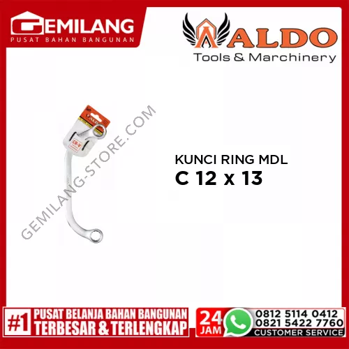 ALDO KUNCI RING MODEL C 12 x 13
