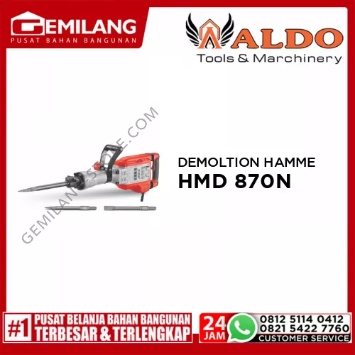ALDO DEMOLTION HAMMER HMD 870N