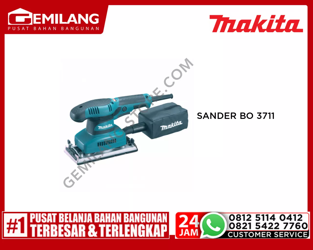 MAKITA SANDER BO 3711