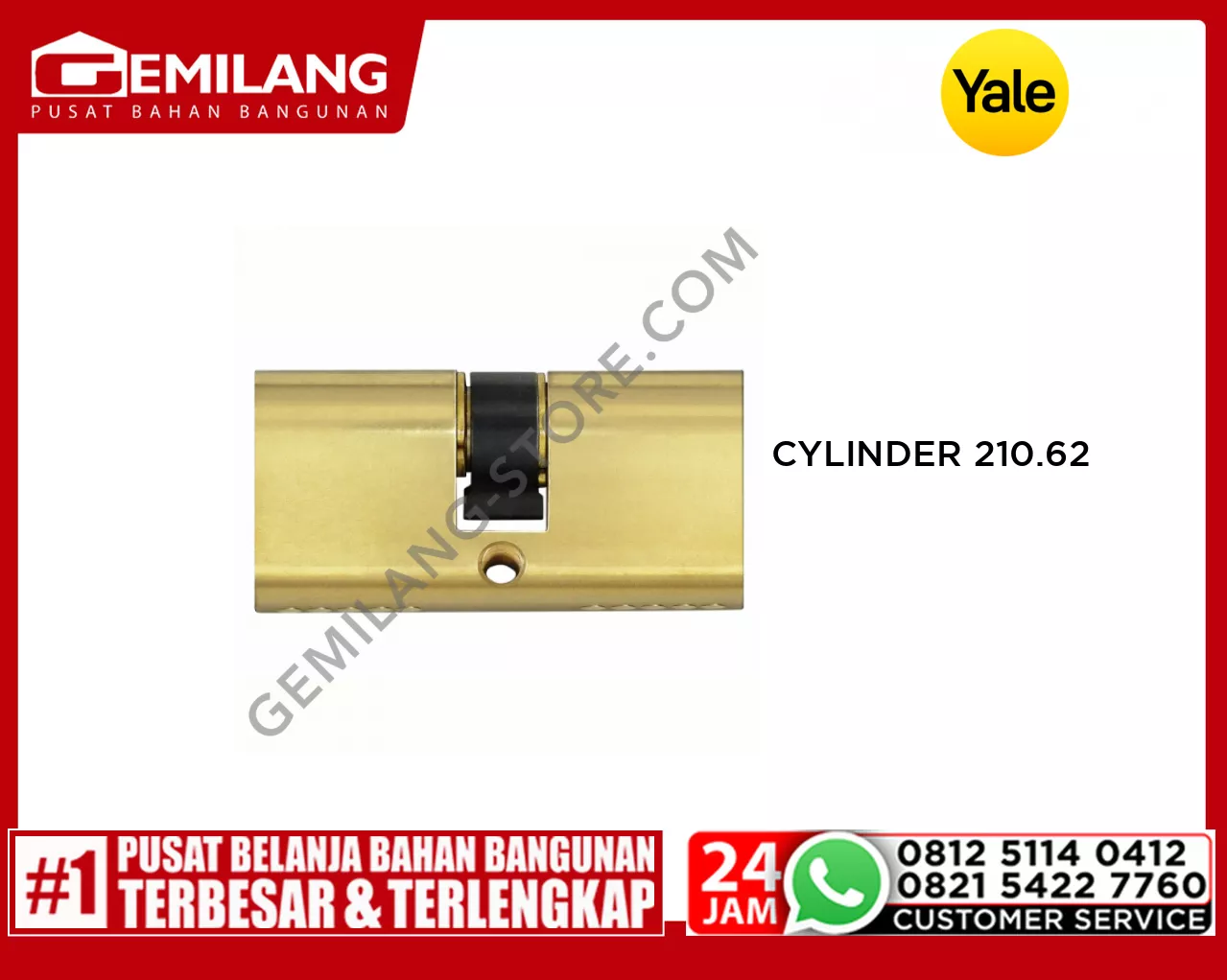 YALE CYLINDER 210.62