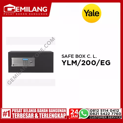 YALE SAFE BOX CERTIFIED LAPTOP YLM/200/EG1