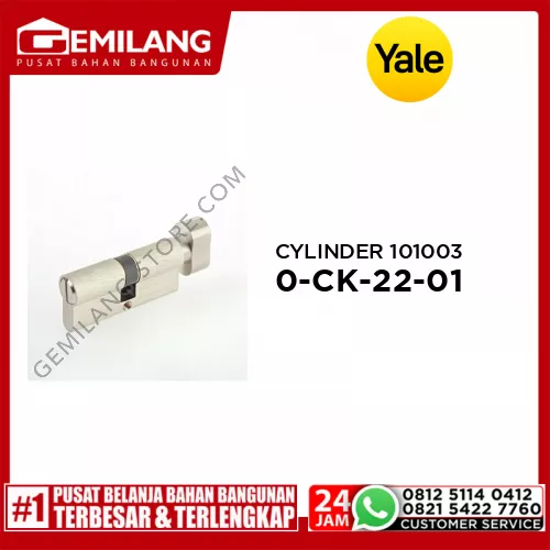 YALE CYLINDER 10-1003-3030-CK-22-01