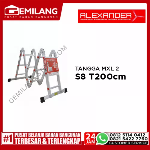 ALEXANDER TANGGA MXL 2 STEPS 8 T200cm