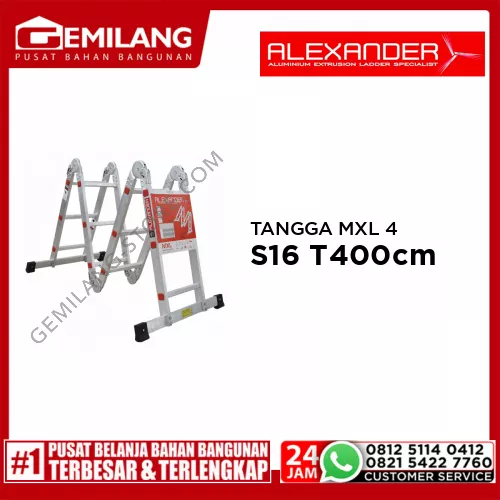 ALEXANDER TANGGA MXL 4 STEPS 16 T400cm