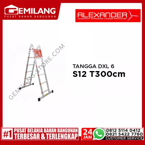 ALEXANDER TANGGA DXL 6 STEPS 12 T300cm