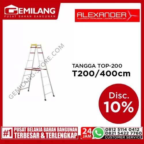ALEXANDER TANGGA TOP-200 STEPS 7 T200/400cm