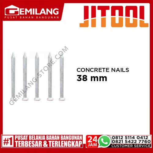 JITOOL CONCRETE NAILS/PAKU RAMSET/20 38mm (CS2638)