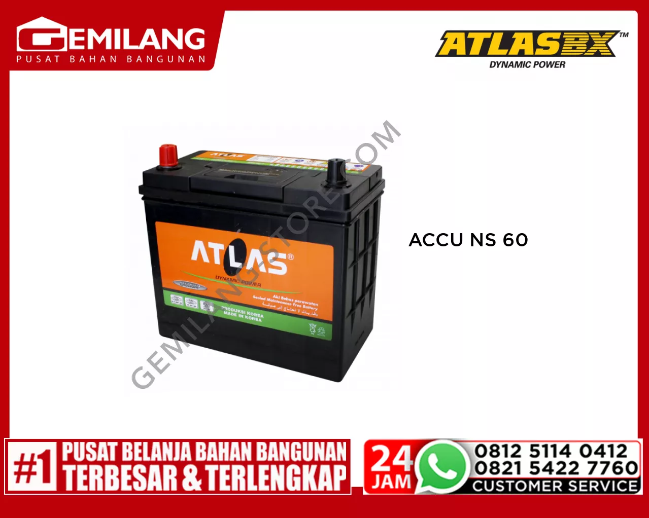 ATLAS ACCU NS 60