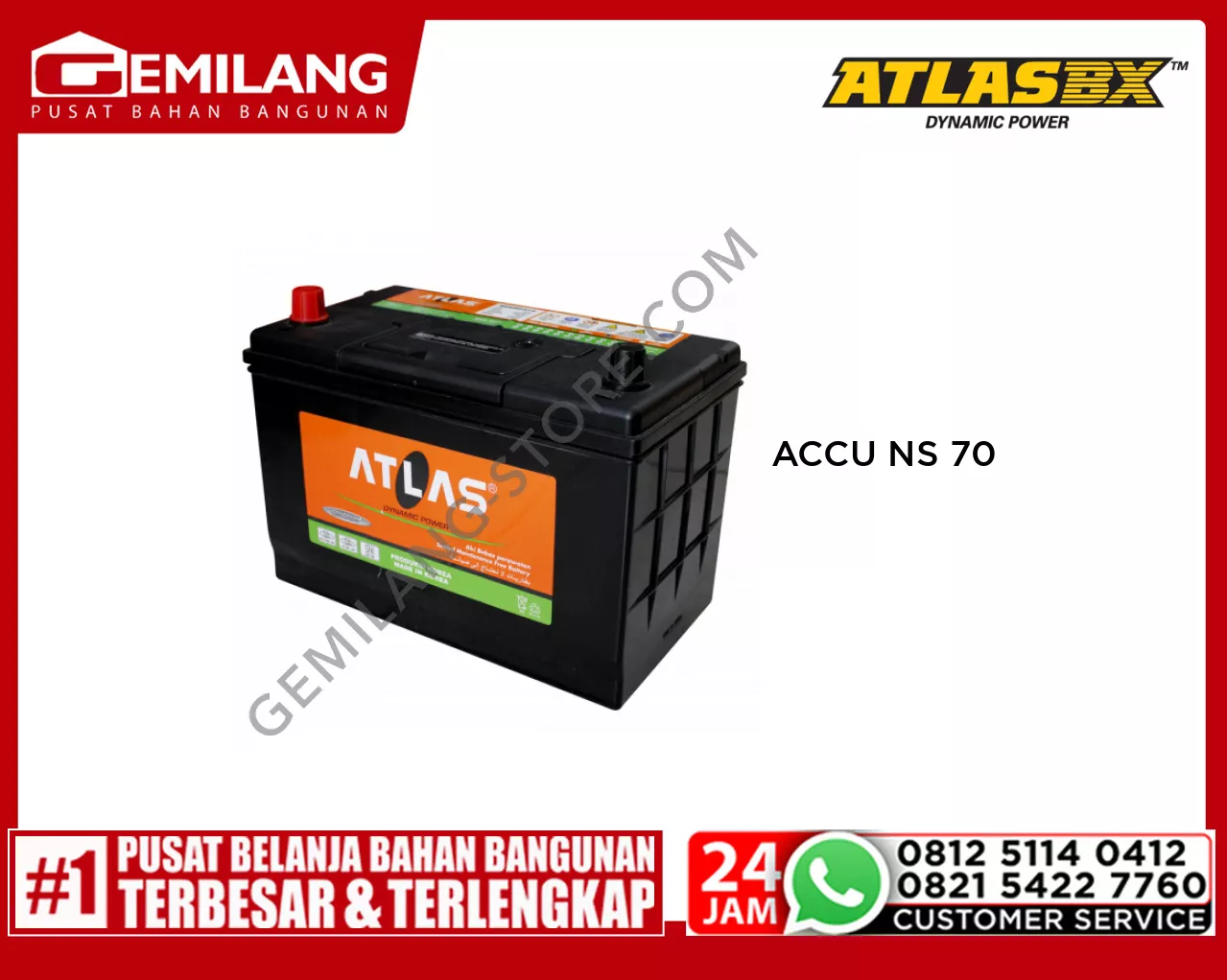 ATLAS ACCU N 70