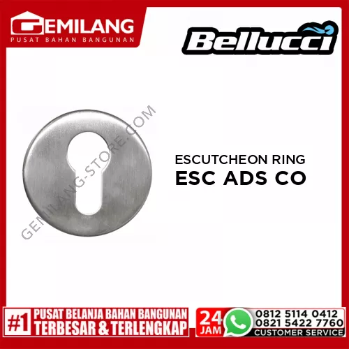 BELLUCCI ESCUTCHEON - ESC/BLC RING ADS CO
