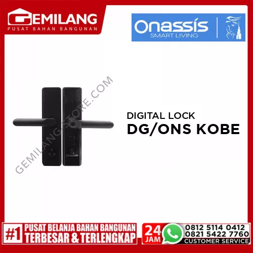 ONASSIS DIGITAL LOCK FOR WOODEN DOOR - DG/ONS KOBE PRO