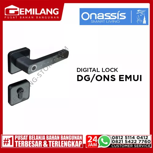 ONASSIS DIGITAL LOCK FOR WOODEN DOOR - DG/ONS EMUI