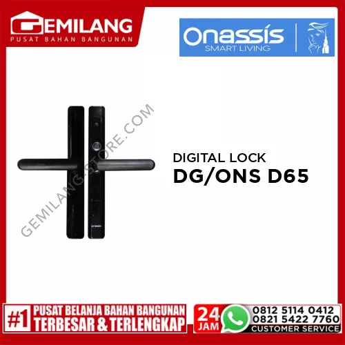 ONASSIS DIGITAL LOCK FOR WOODEN DOOR - DG/ONS D65 PRO
