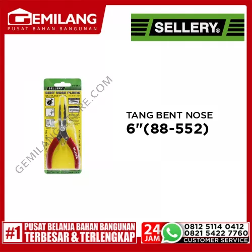 SELLERY TANG BENT NOSE 6inch (88-552)