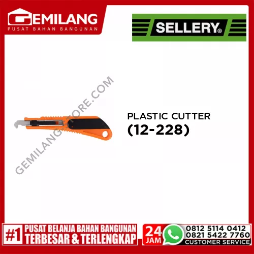 SELLERY PLASTIC CUTTER W/SPARE BLADE (12-228)