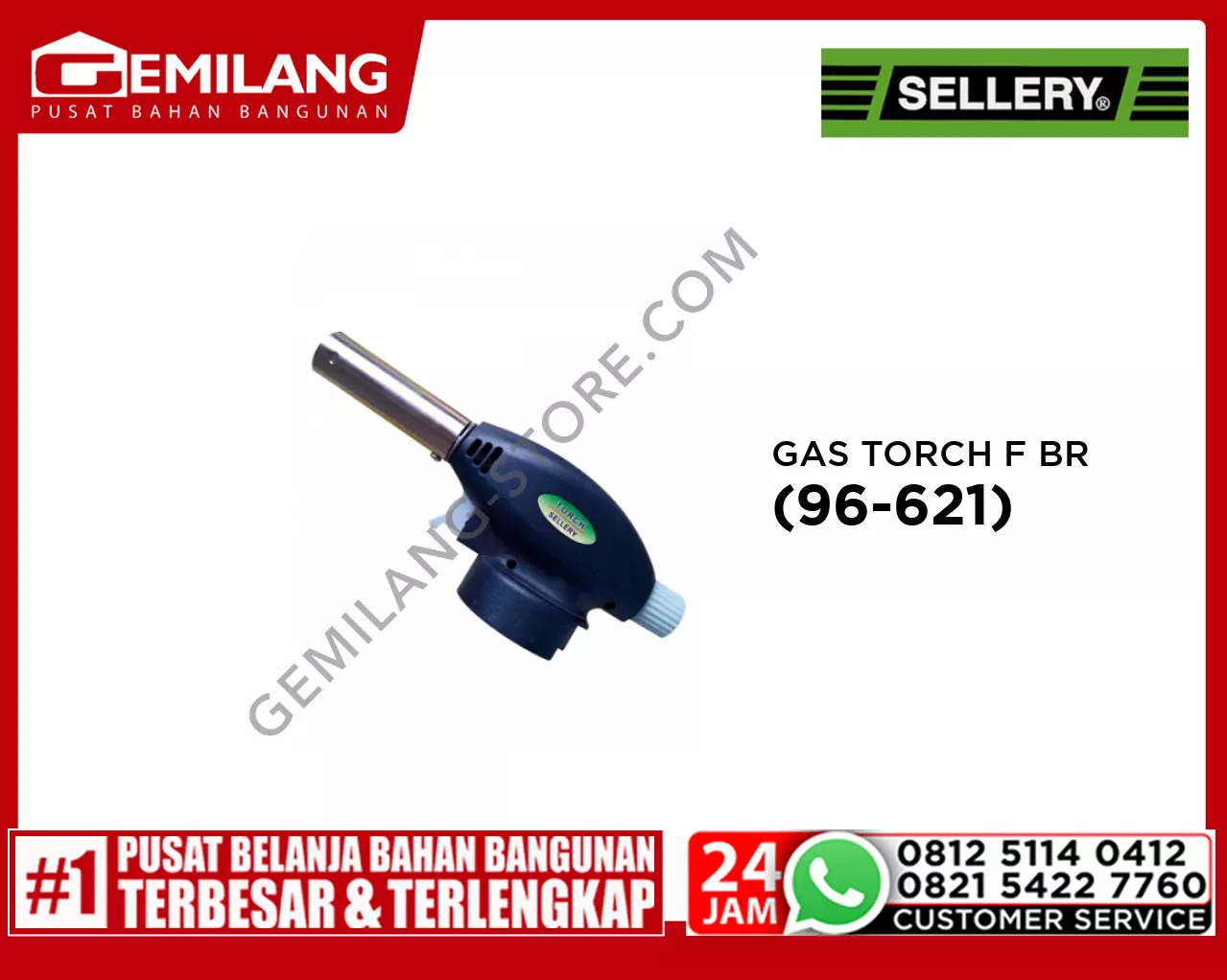 SELLERY GAS TORCH F BR (96-621)