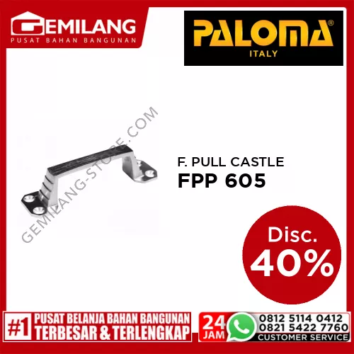 PALOMA FURNITURE PULL CASTLE 90mm  FPP 605