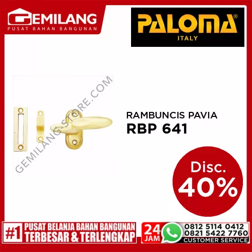PALOMA RAMBUNCIS PAVIA RBP 641