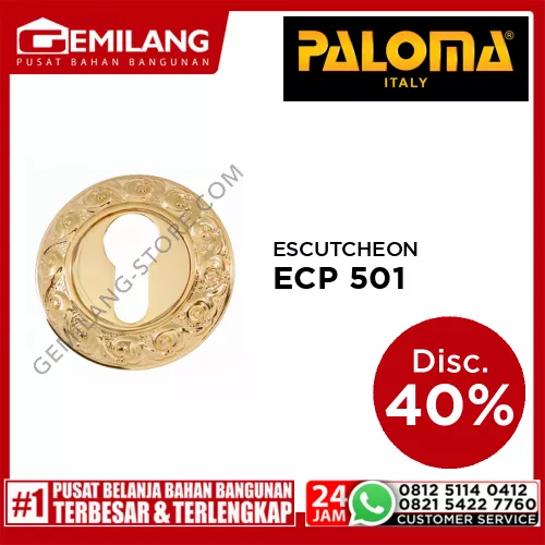 PALOMA ESCUTCHEON PREMIUM 001 FINISH GP ECP 501