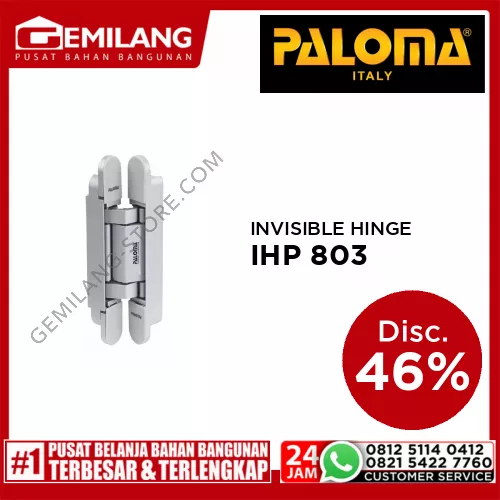 PALOMA INVISIBLE HINGE P120 - NA IHP 803