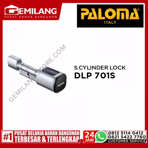 PALOMA SMART CYLINDER LOCK (TUYA BLE) SILVER DLP 701S