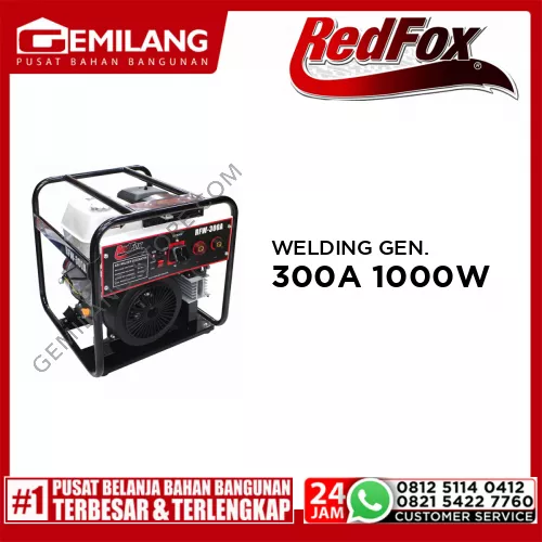 REDFOX WELDING GENERATOR RFW-300A 1000W