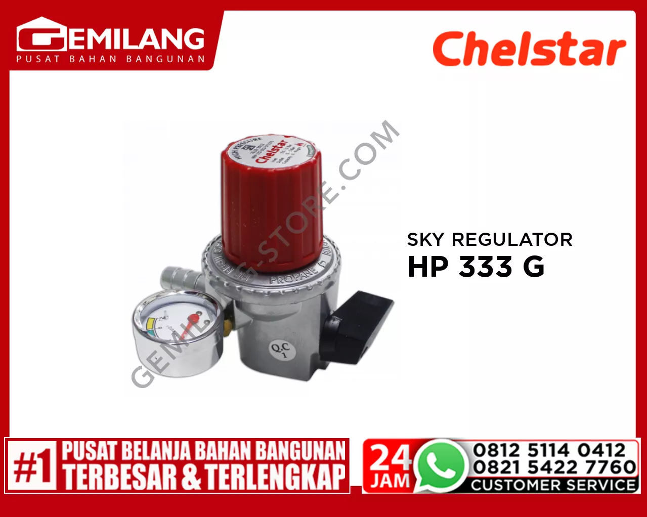 CHELSTAR SKY REGULATOR HP 333 G + METER