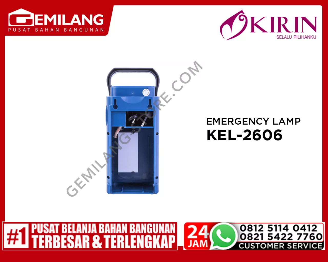 KIRIN EMERGENCY LAMP 44 LED KEL-2606