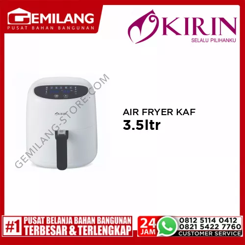KIRIN AIR FRYER KAF 935D 3.5ltr