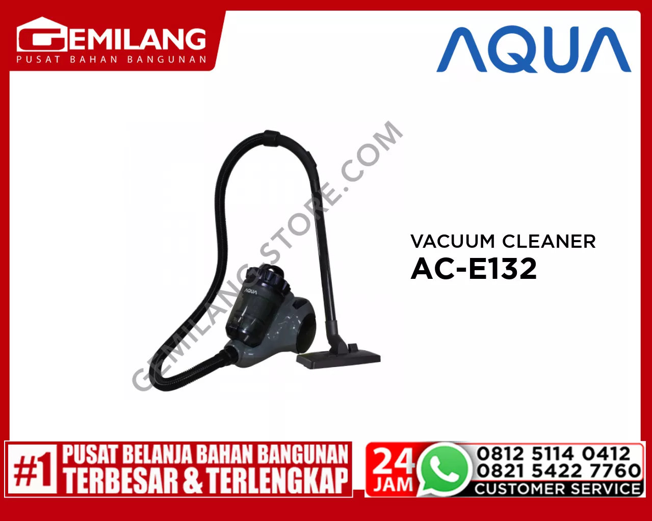 AQUA VACUUM CLEANER AC-E132