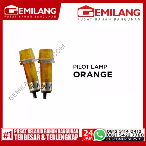 PILOT LAMP ORANGE /2pc