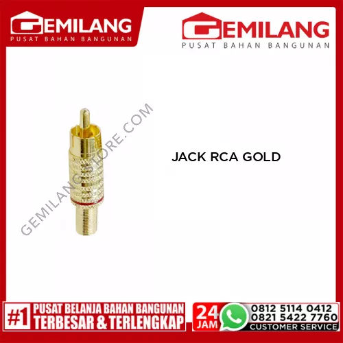 JACK RCA GOLD (SET)