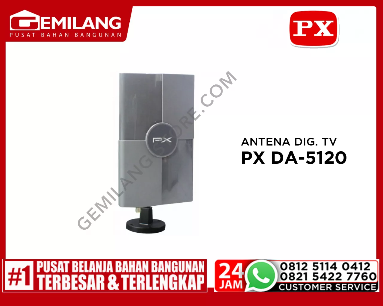 ANTENA DIGITAL TV INDOOR/OUTDOOR PX DA-5120