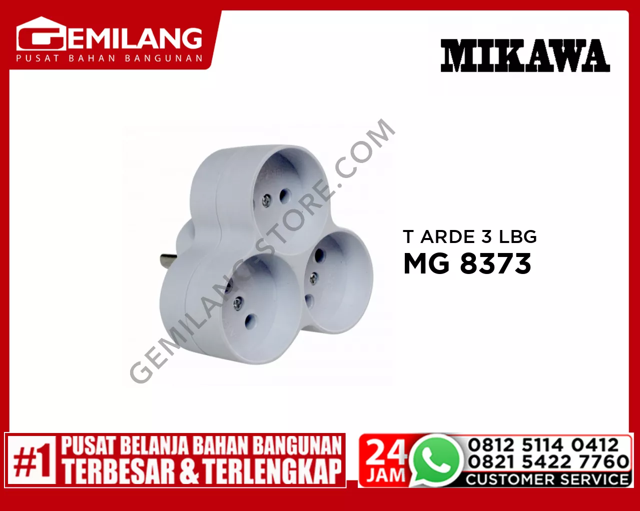 MIKAWA T ARDE WHITE 3 LBG MG 8373