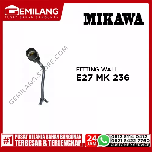 MIKAWA FITTING WALL E27 MK 236