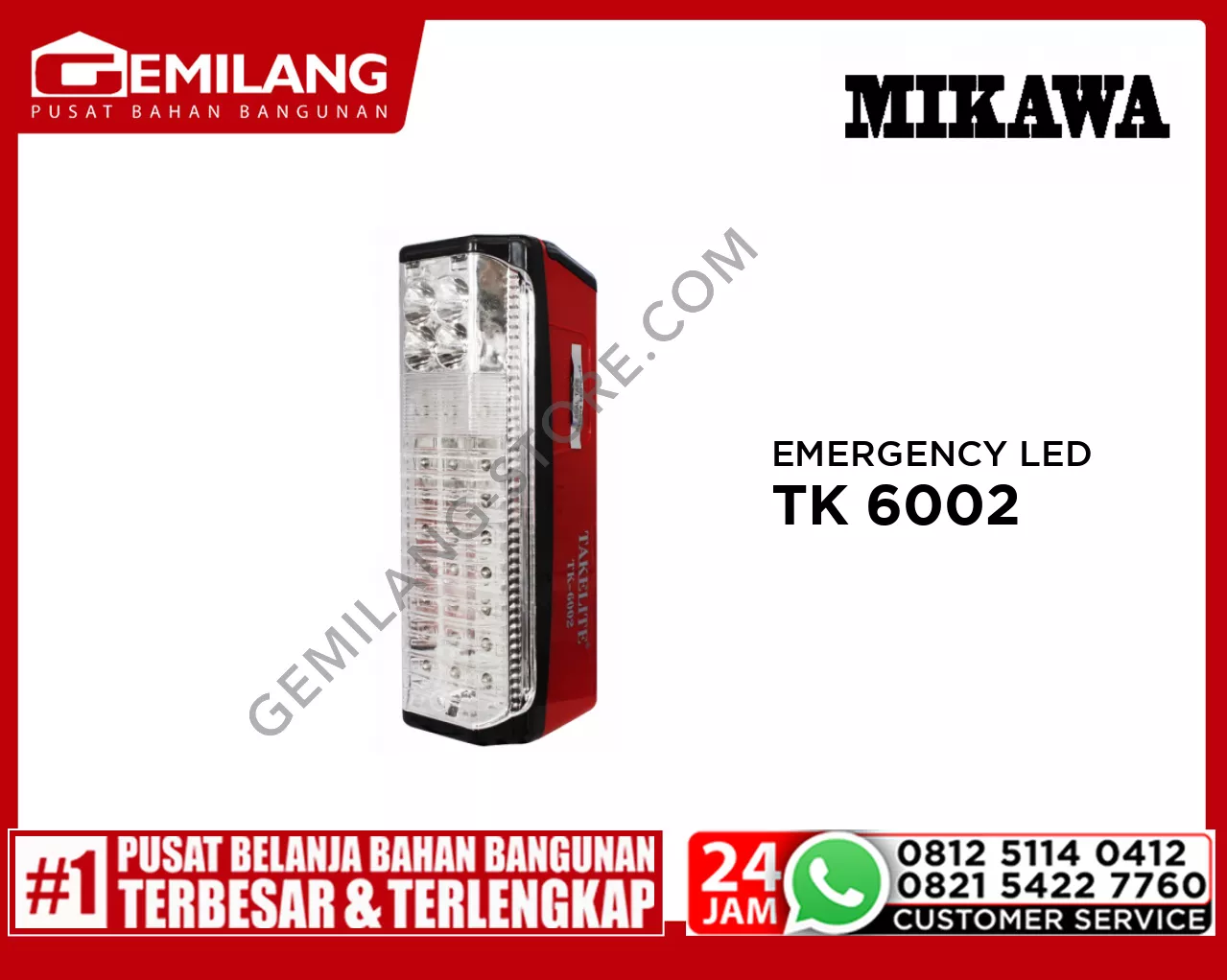 TAKELITE EMERGENCY LED TK 6002