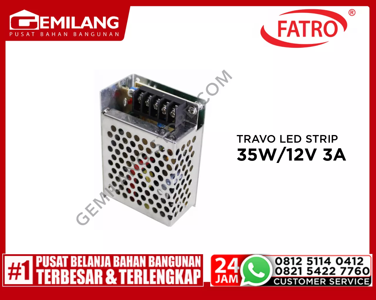 FATRO TRAVO LED STRIP 35W/12V 3A