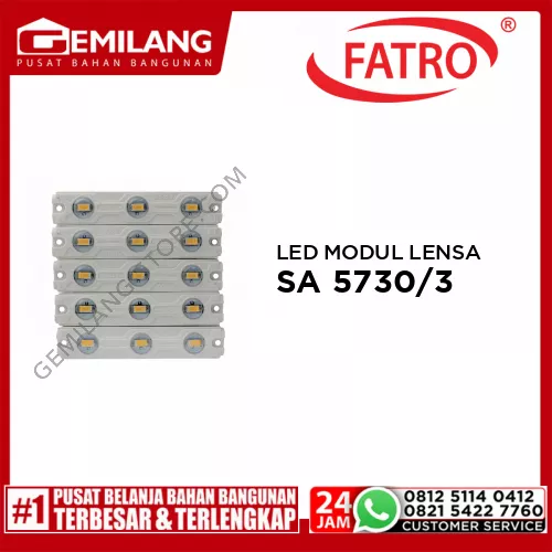FATRO LED MODUL PINK LENSA SA 5730/3 (5pc)