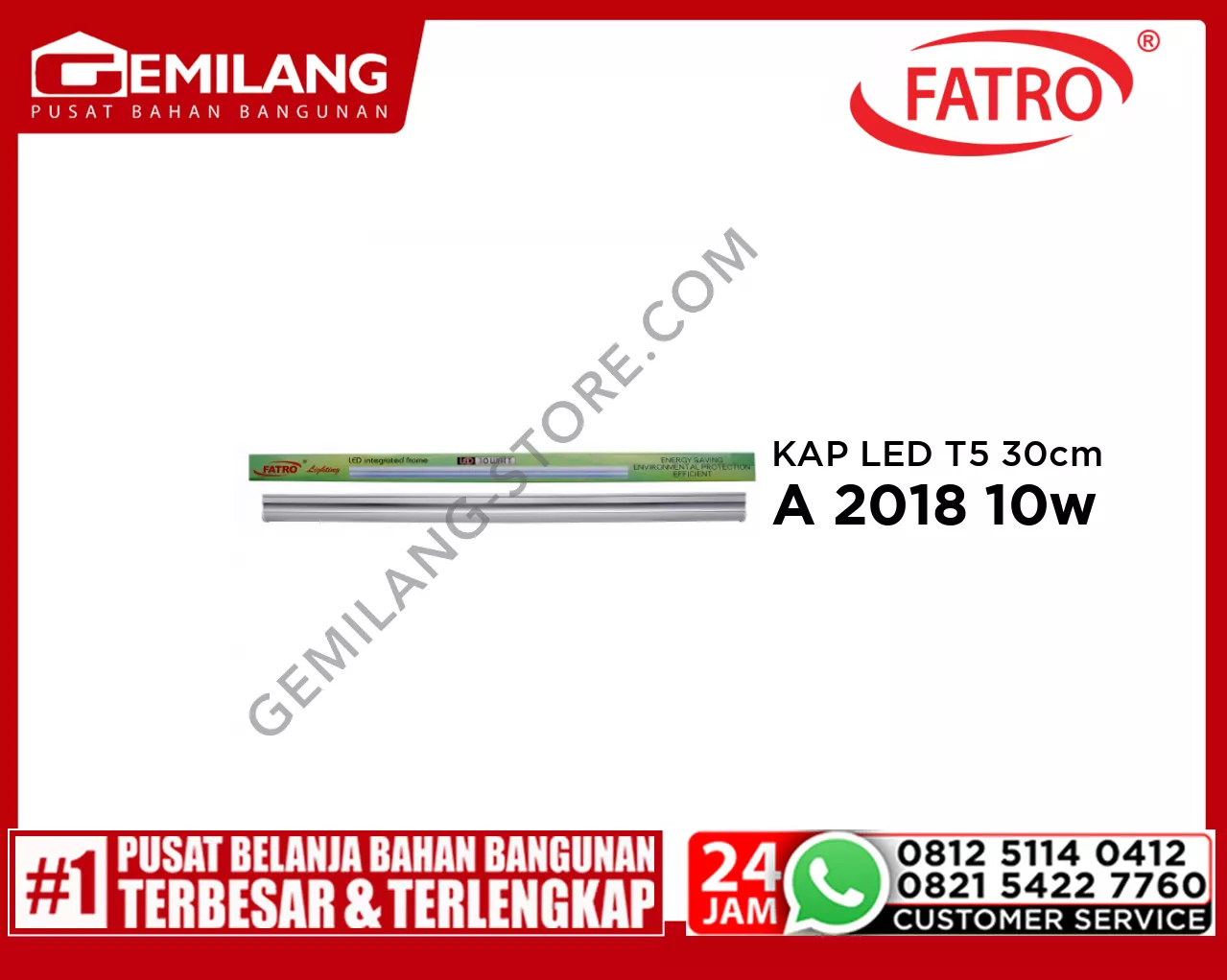 FATRO KAP LED T5 60cm W.WH SA 2018 10w