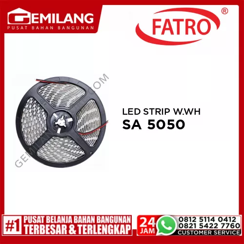 FATRO LED STRIP IP65 60 LED SA 5050 W.WH