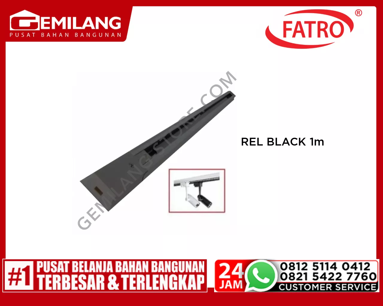 FATRO REL BLACK 1m