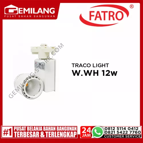 FATRO TRACO LIGHT TW 2023A W.WH 12w
