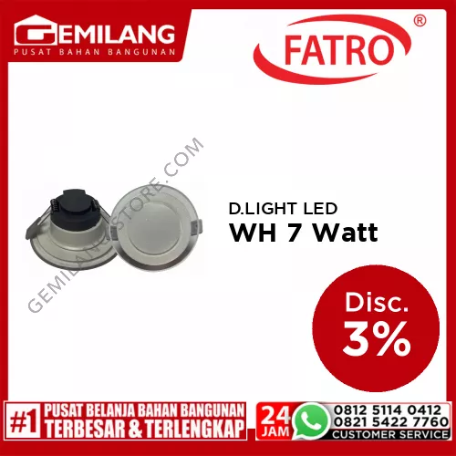 FATRO DOWNLIGHT LED DL 679 WH 7w