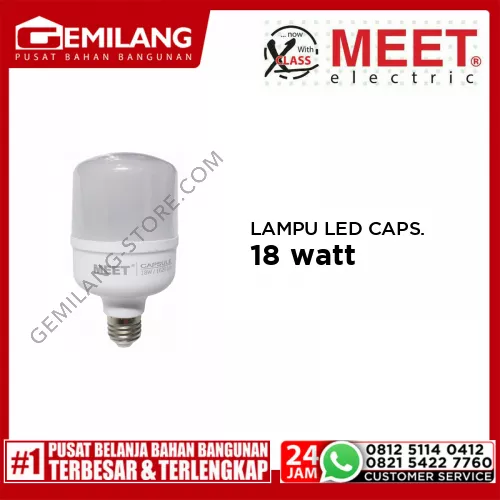 MEET LAMPU LED CAPSULE 18w