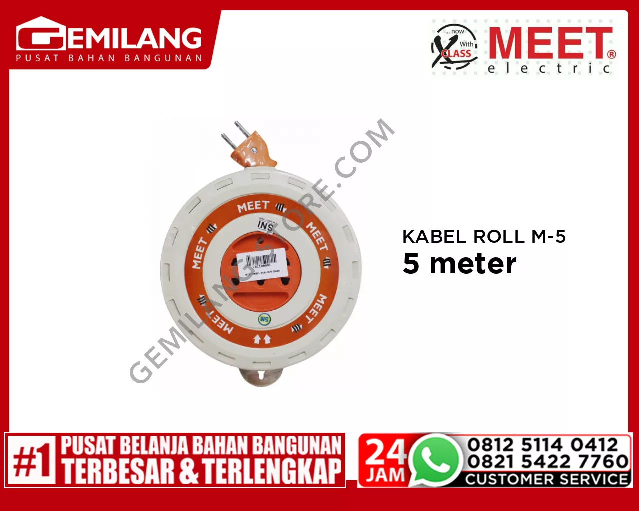 MEET KABEL ROLL M-5 (5mtr)